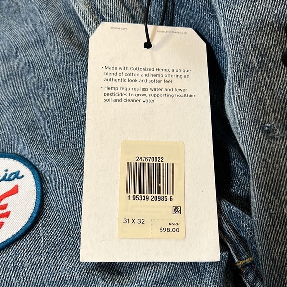 Levi’s 551 Z Authentic Straight Leg Jean – Hooning Around - Picture 12 of 13